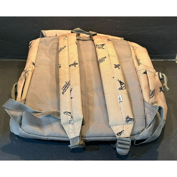 VANS Coyote Hills Light Brown Tepee & Totem Laptop Sleeve Bookbag 19" - Picture 3 of 5